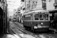 Japon, tram de Nagasaki